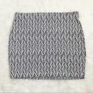 ZARA Print Mini Skirt